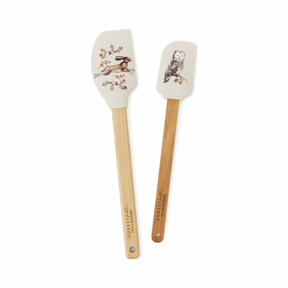 Cooksmart Forest Fable Set of 2 Spatulas