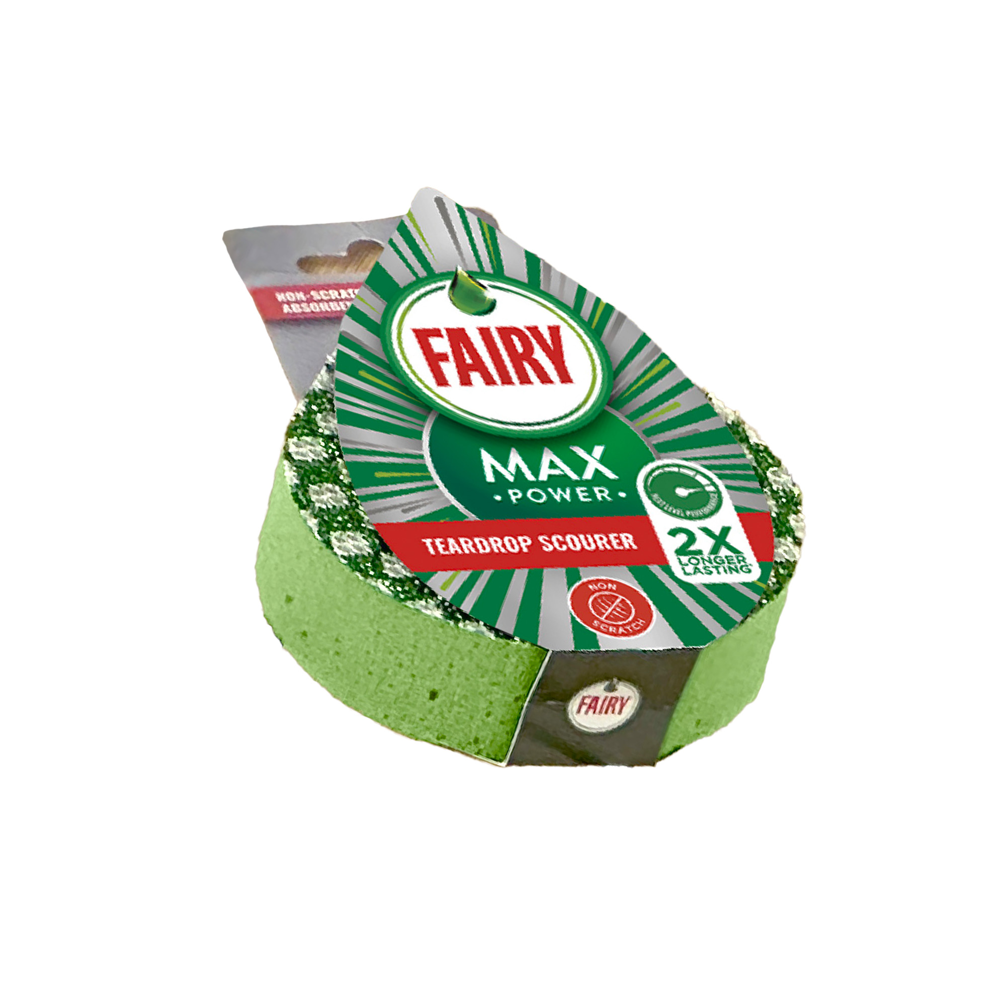 Fairy MAX POWER Tear Drop Scourer Fairy Max Power Teardop Scourer- 1pk