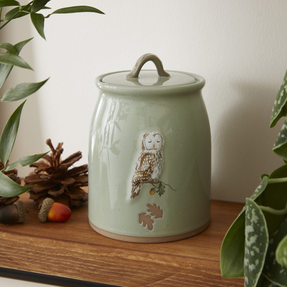 Cooksmart Forest Fable Canister, Owl