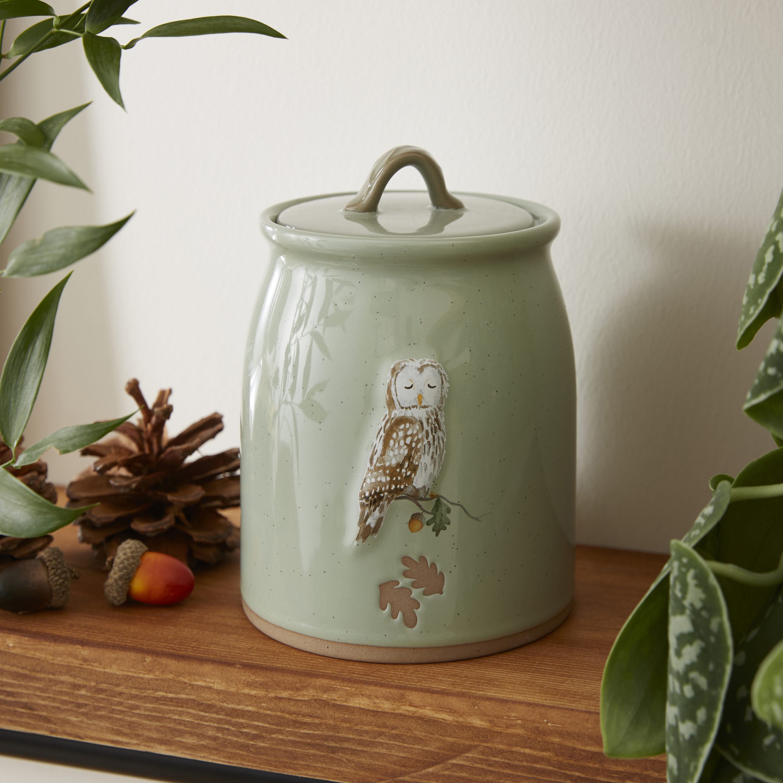 Cooksmart Forest Fable Canister - Owl 2696 1 Cooksmart Forest Fable Canister, Owl