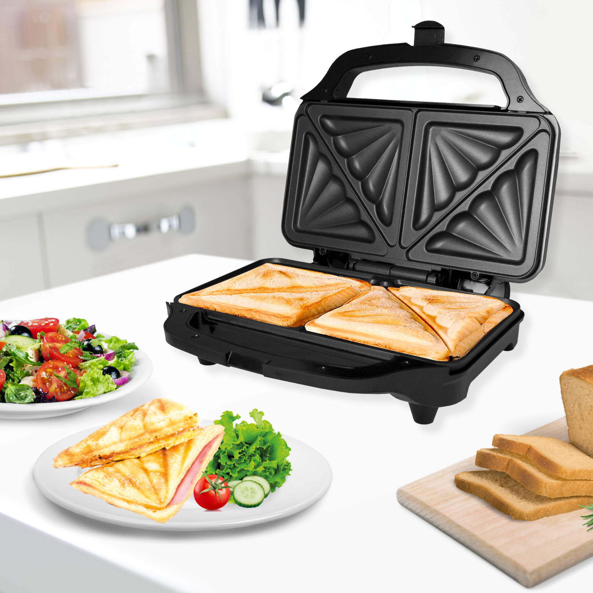 HB1026 Hamilton Beach Deep Fill Sandwich Maker 4 HB1026 Hamilton Beach Deep Fill Sandwich Maker
