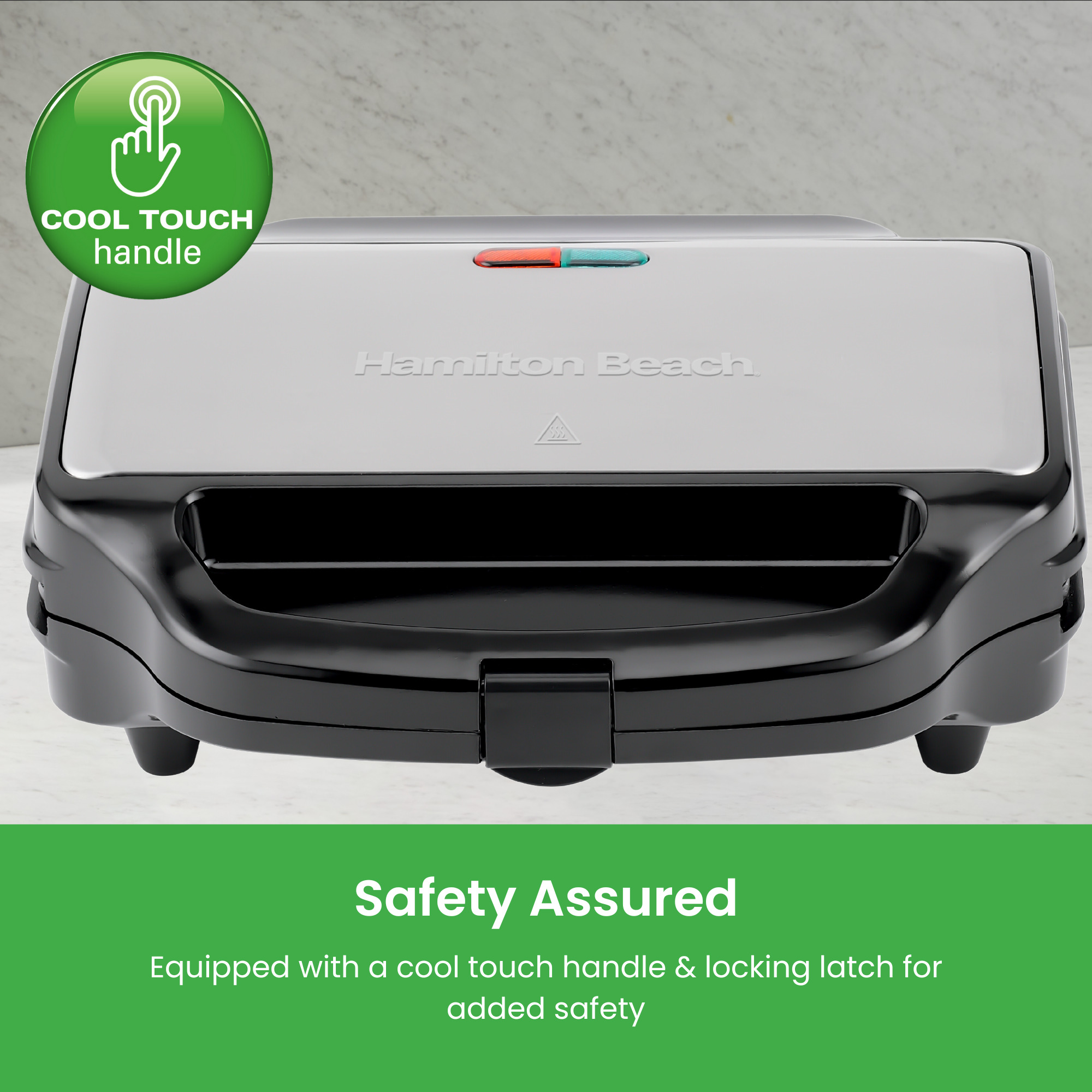 HB1026 Hamilton Beach Deep Fill Sandwich Maker 8 HB1026 Hamilton Beach Deep Fill Sandwich Maker