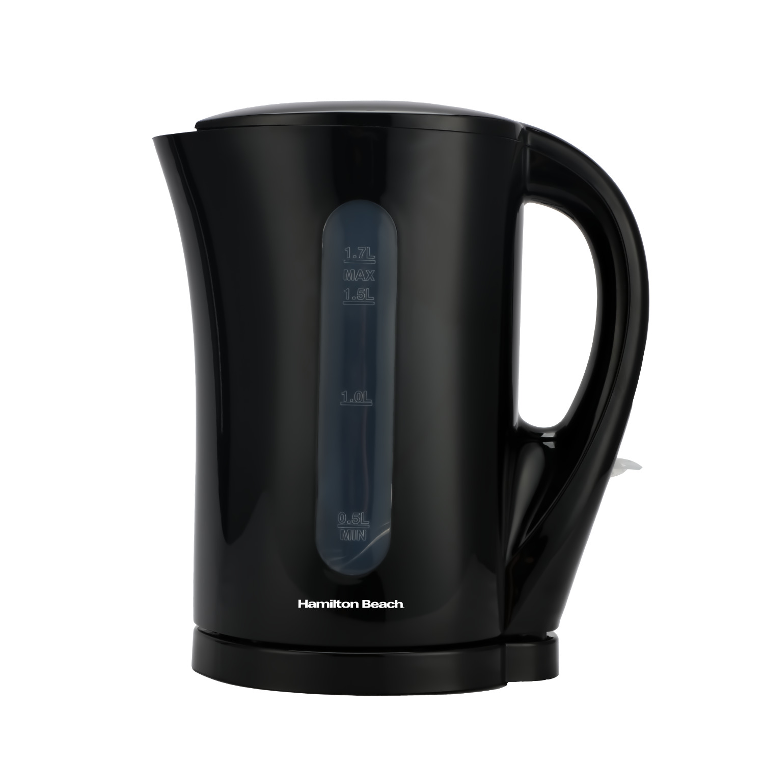 HB1107B Hamilton Beach Essential Plastic Kettle Black 2 HB1107B Hamilton Beach Essential Plastic Kettle Black