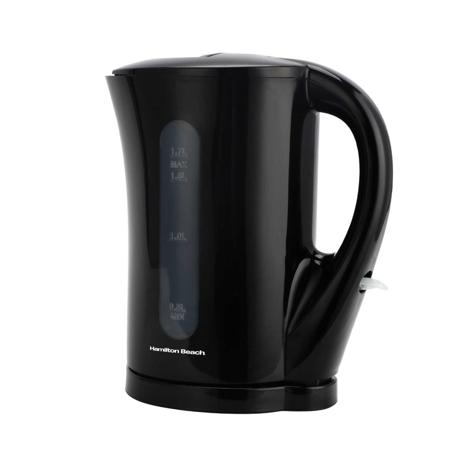 HB1107B Hamilton Beach Essential Plastic Kettle Black 3 HB1107B Hamilton Beach Essential Plastic Kettle Black