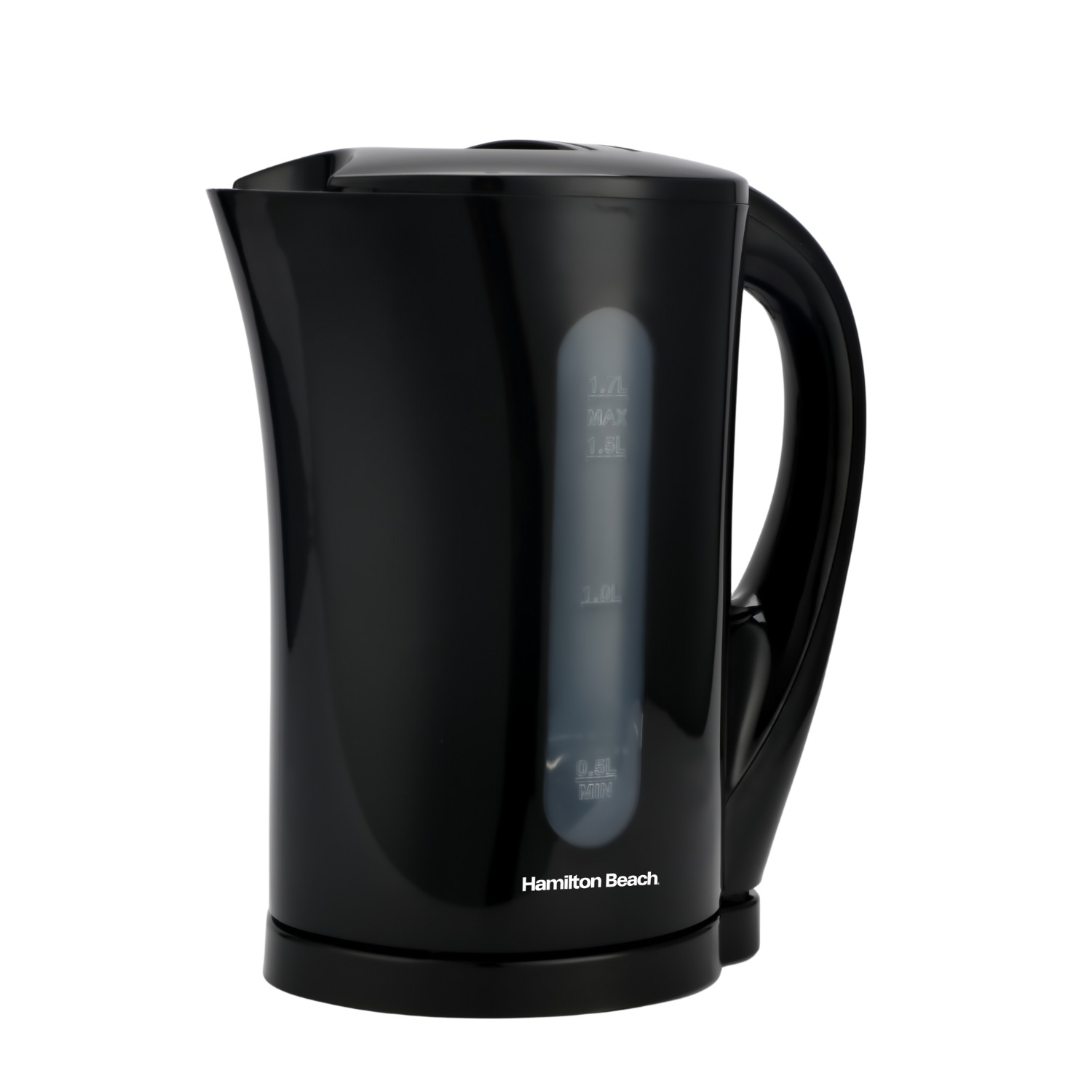 HB1107B Hamilton Beach Essential Plastic Kettle Black 1 HB1107B Hamilton Beach Essential Plastic Kettle Black