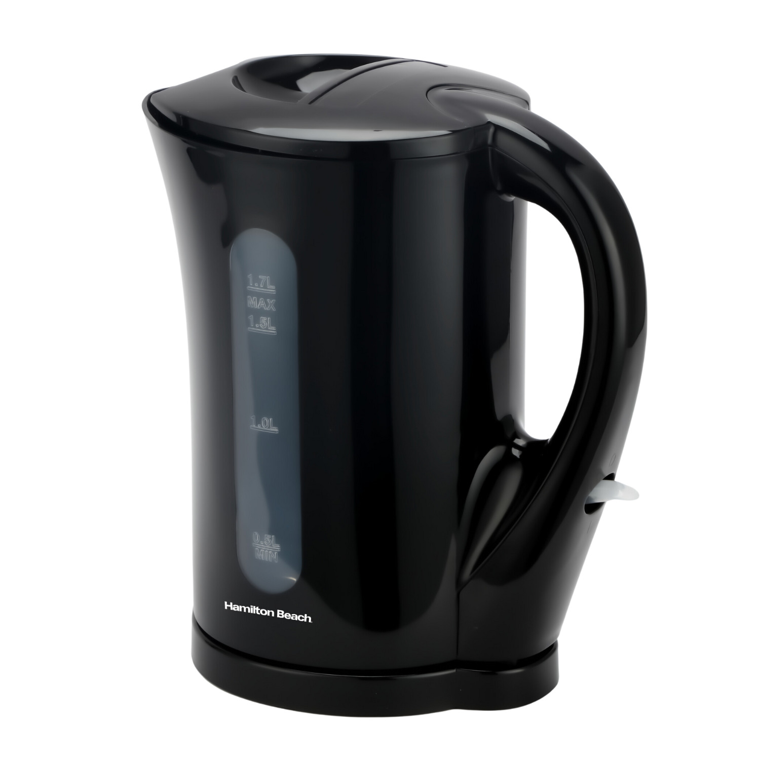 HB1107B Hamilton Beach Essential Plastic Kettle Black 4 HB1107B Hamilton Beach Essential Plastic Kettle Black
