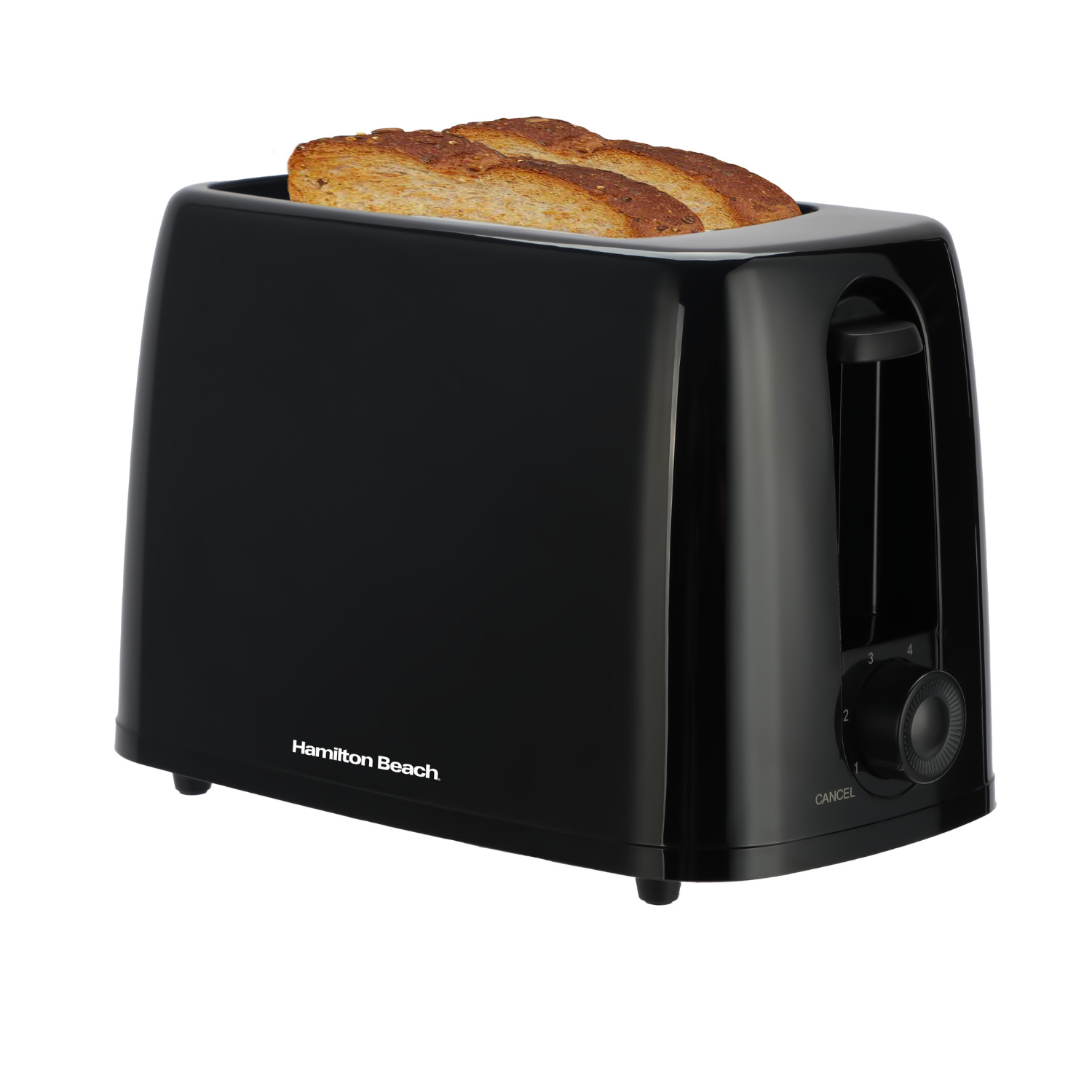 HB1116B Hamilton Beach Essential Plastic 2 slice Toaster Black