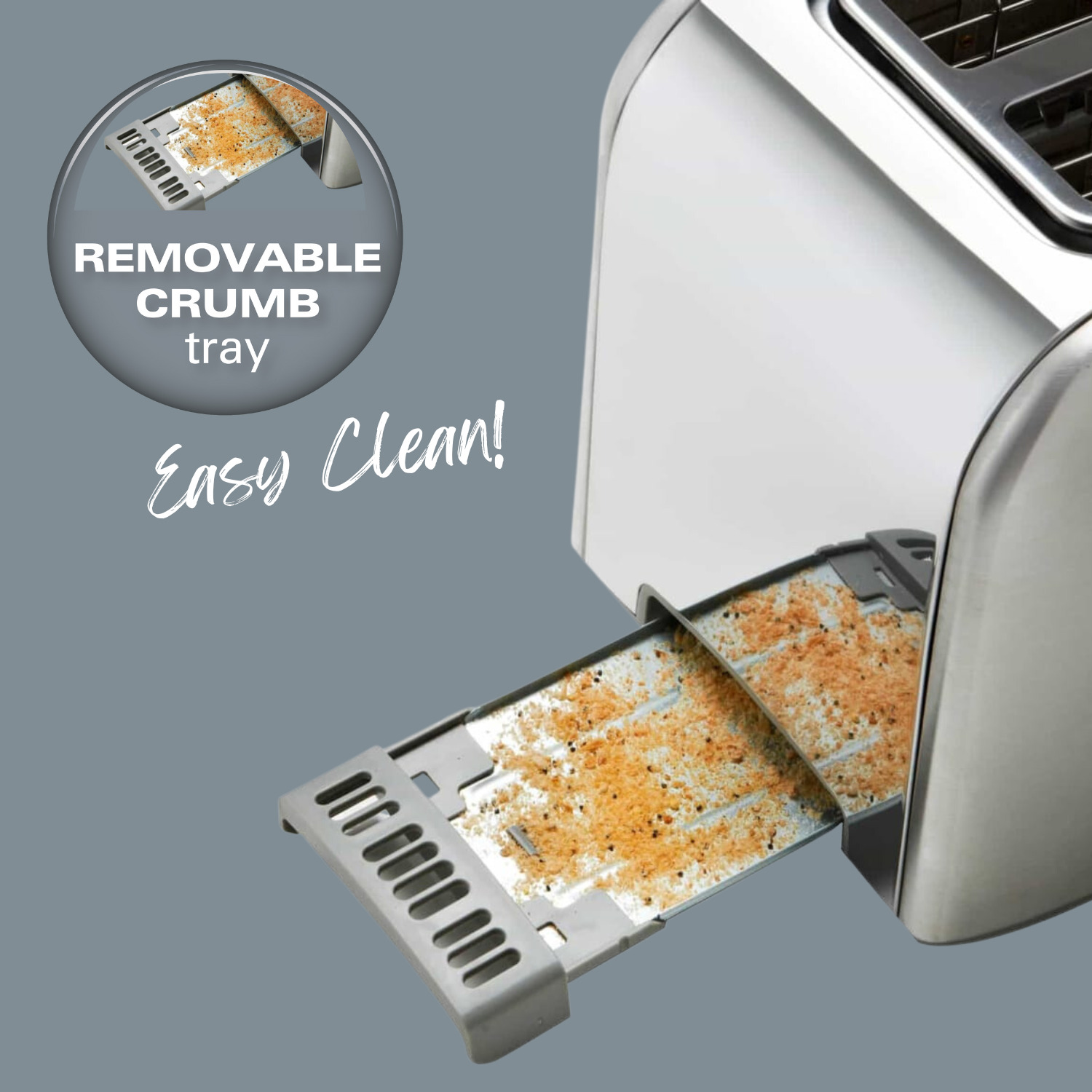 2 slice Toaster Stainless steel 5 2 slice Toaster Stainless steel