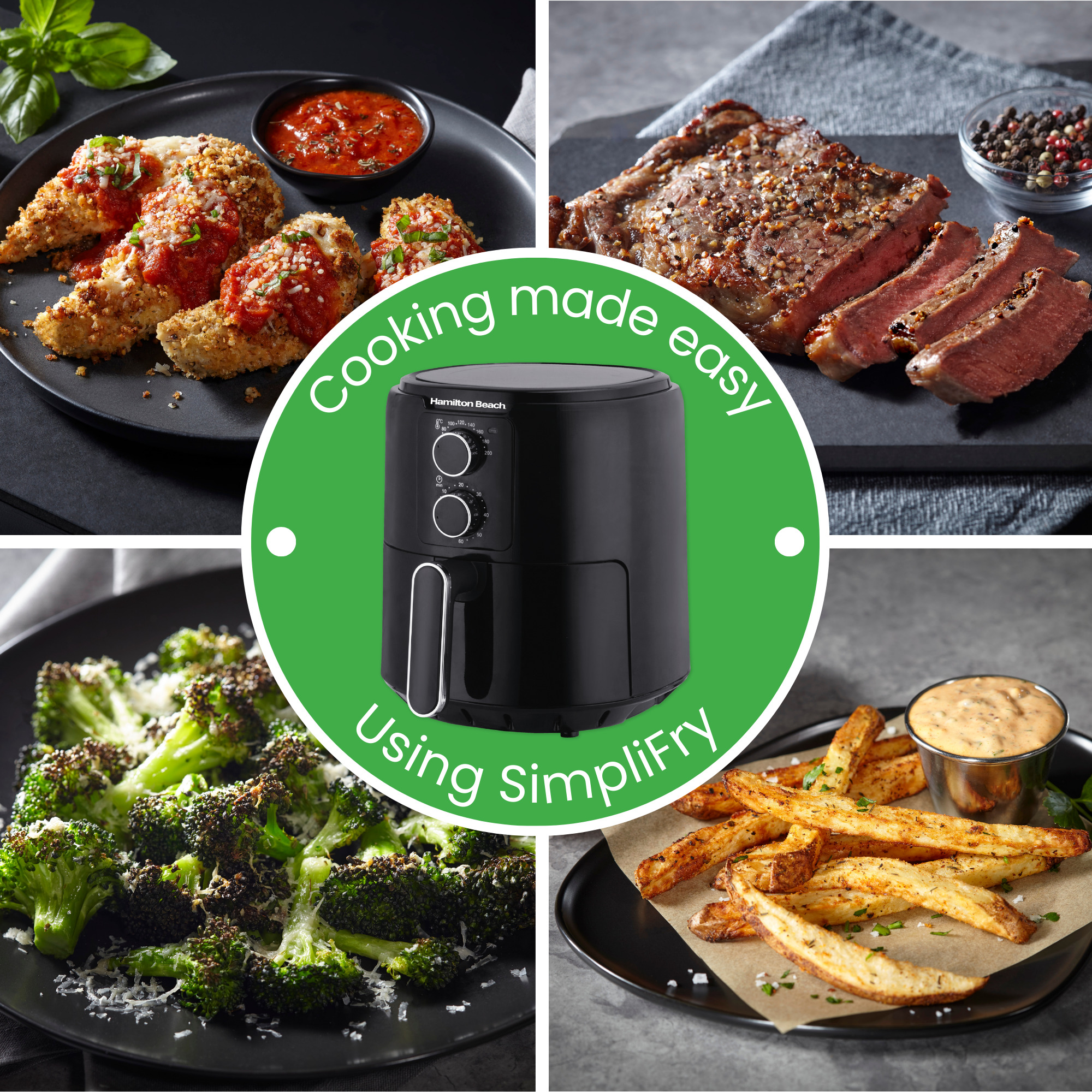 HB4001 Hamilton Beach Simplifry Air Fryer 4 HB4001 Hamilton Beach Simplifry Air Fryer 4.2L