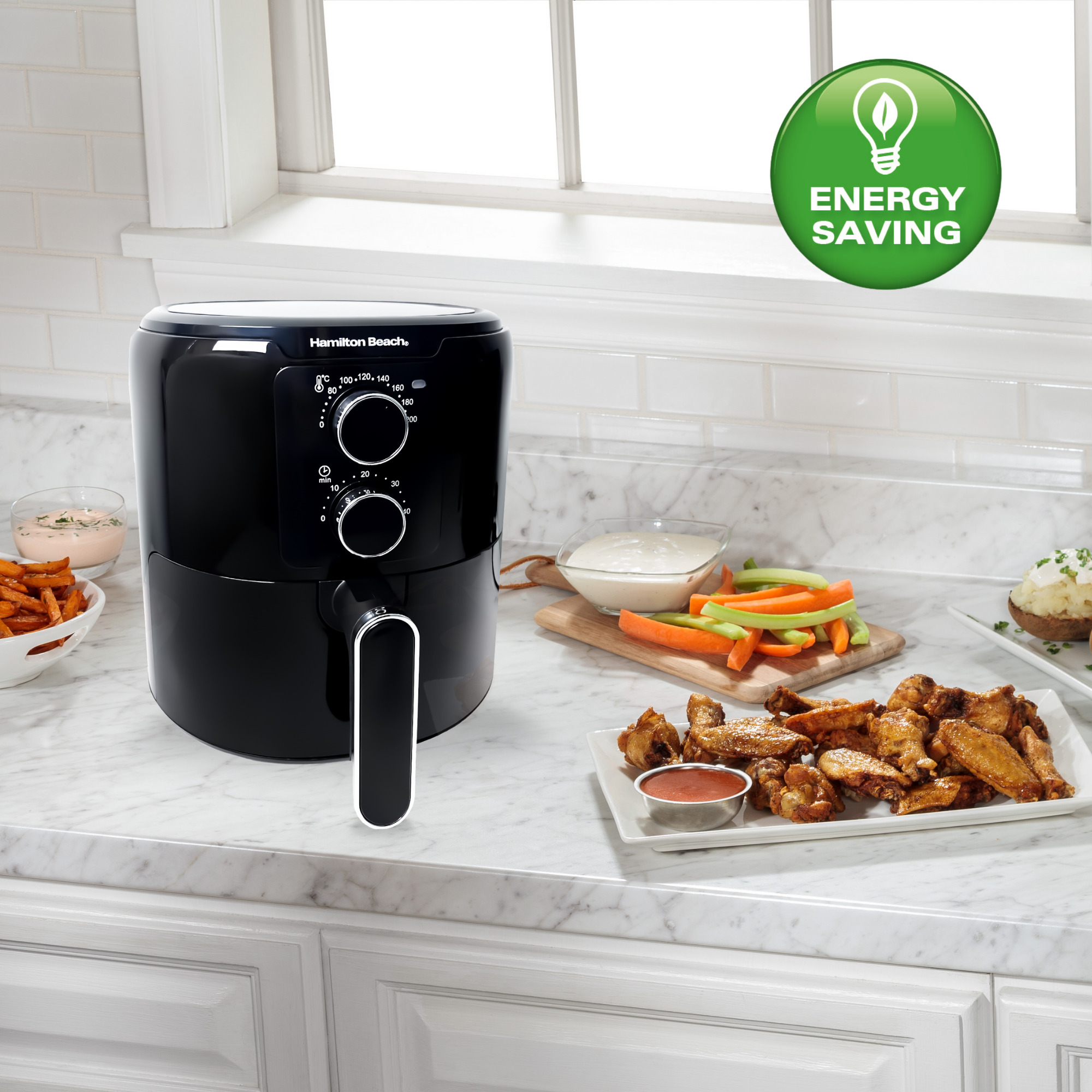 HB4001 Hamilton Beach Simplifry Air Fryer 4 HB4001 Hamilton Beach Simplifry Air Fryer 4.2L