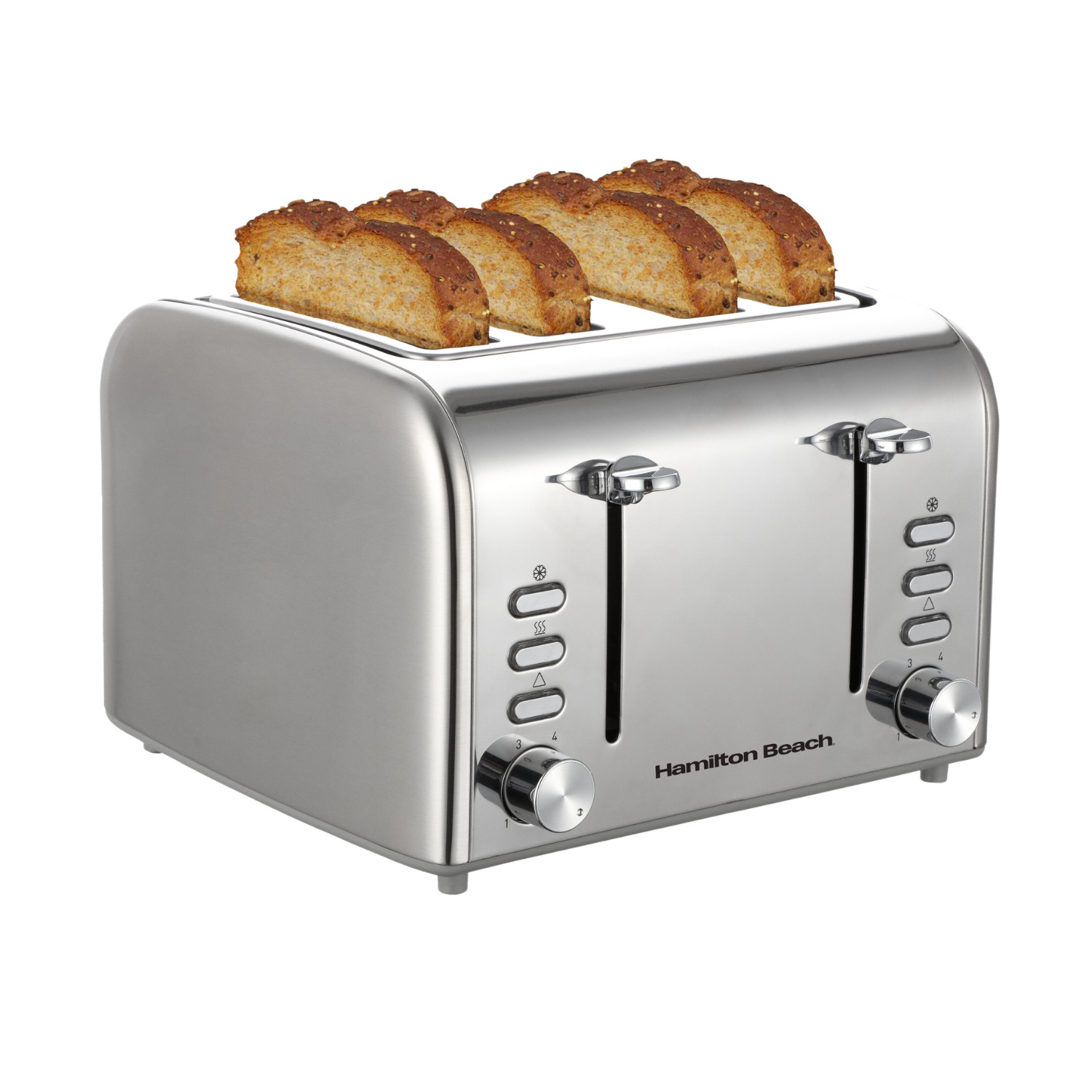 HB5729 Hamilton Beach 4 slice Toaster Stainless Steel 1 HB5729 Hamilton Beach 4 slice Toaster Stainless Steel