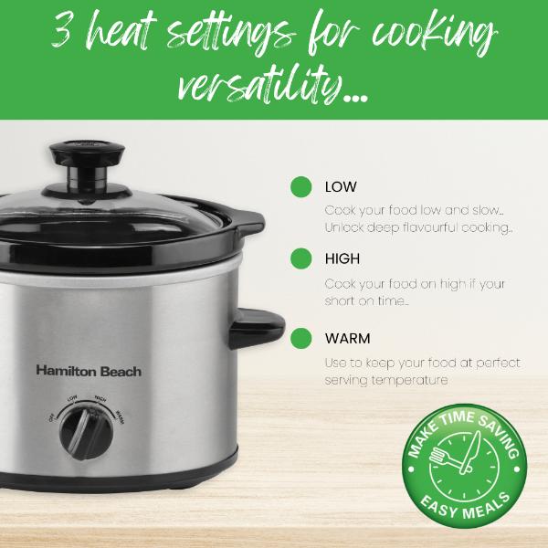 Hamilton Beach Slow Cooker 1.8L