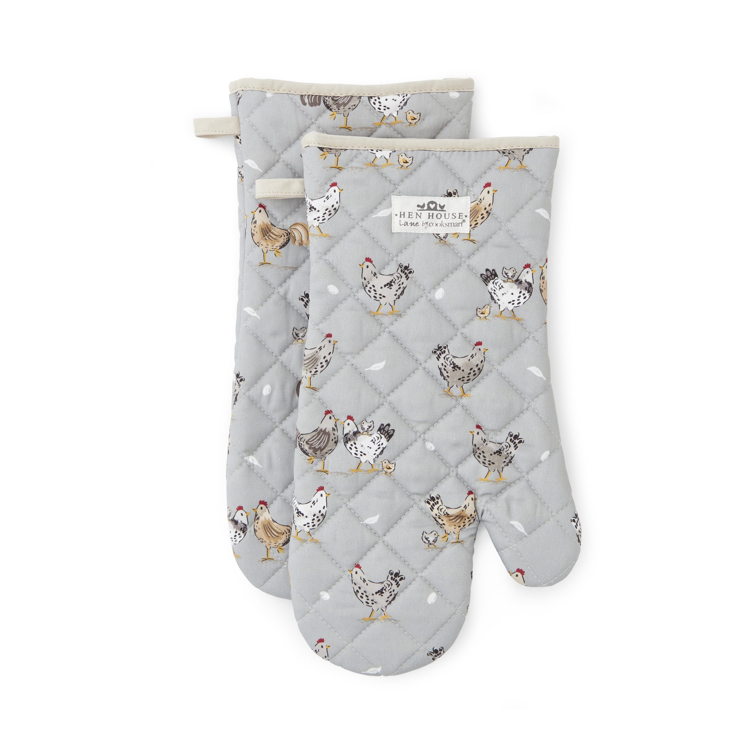 Cooksmart Hen House 2 Pack Gauntlets 2638 1 Cooksmart Hen House Lane Hen House 2 Pack Gauntlets