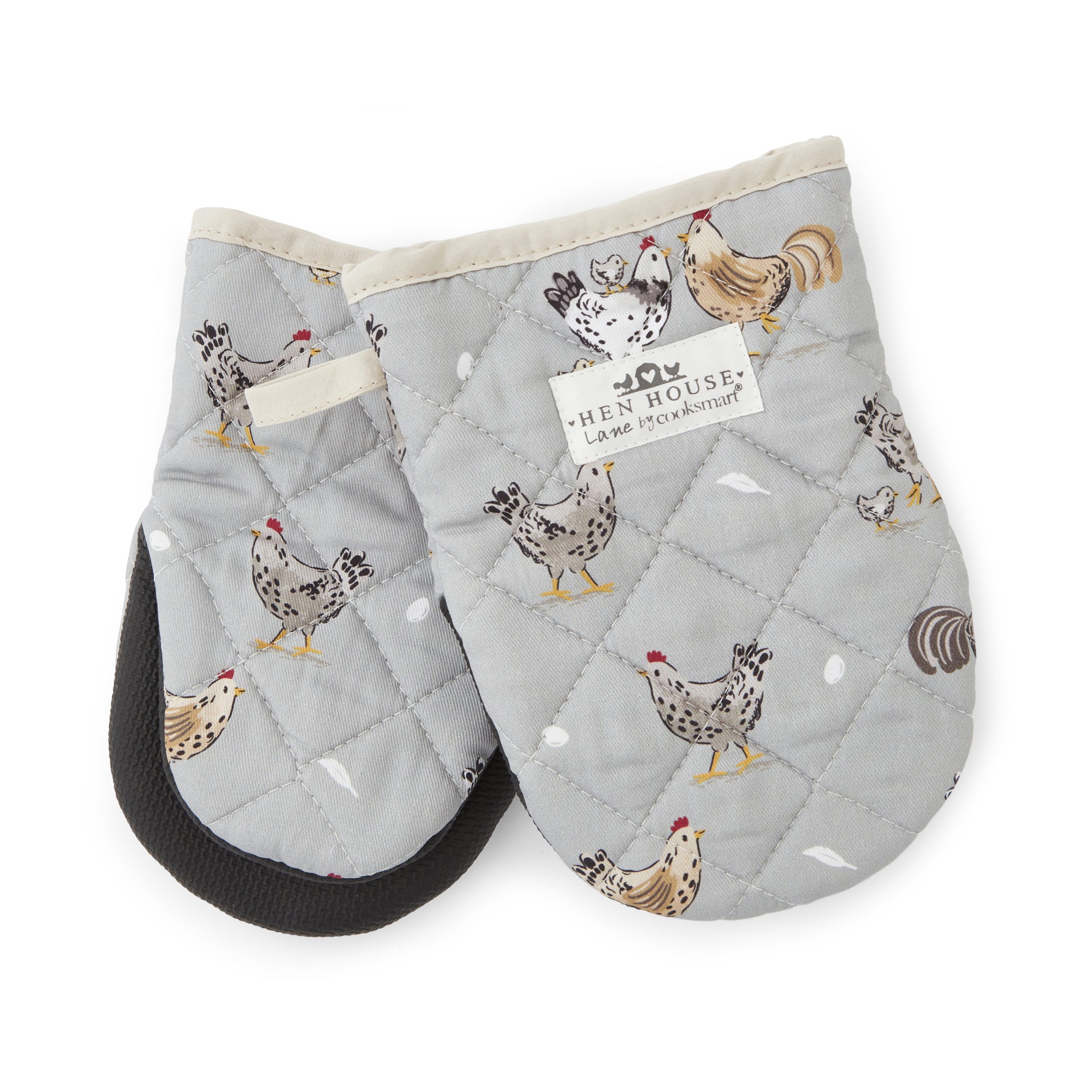 Hen House Lane 2 Pack Microwave Mini Mitts 2639 1 Cooksmart Hen House Lane 2 Pack Microwave Mini Mitts