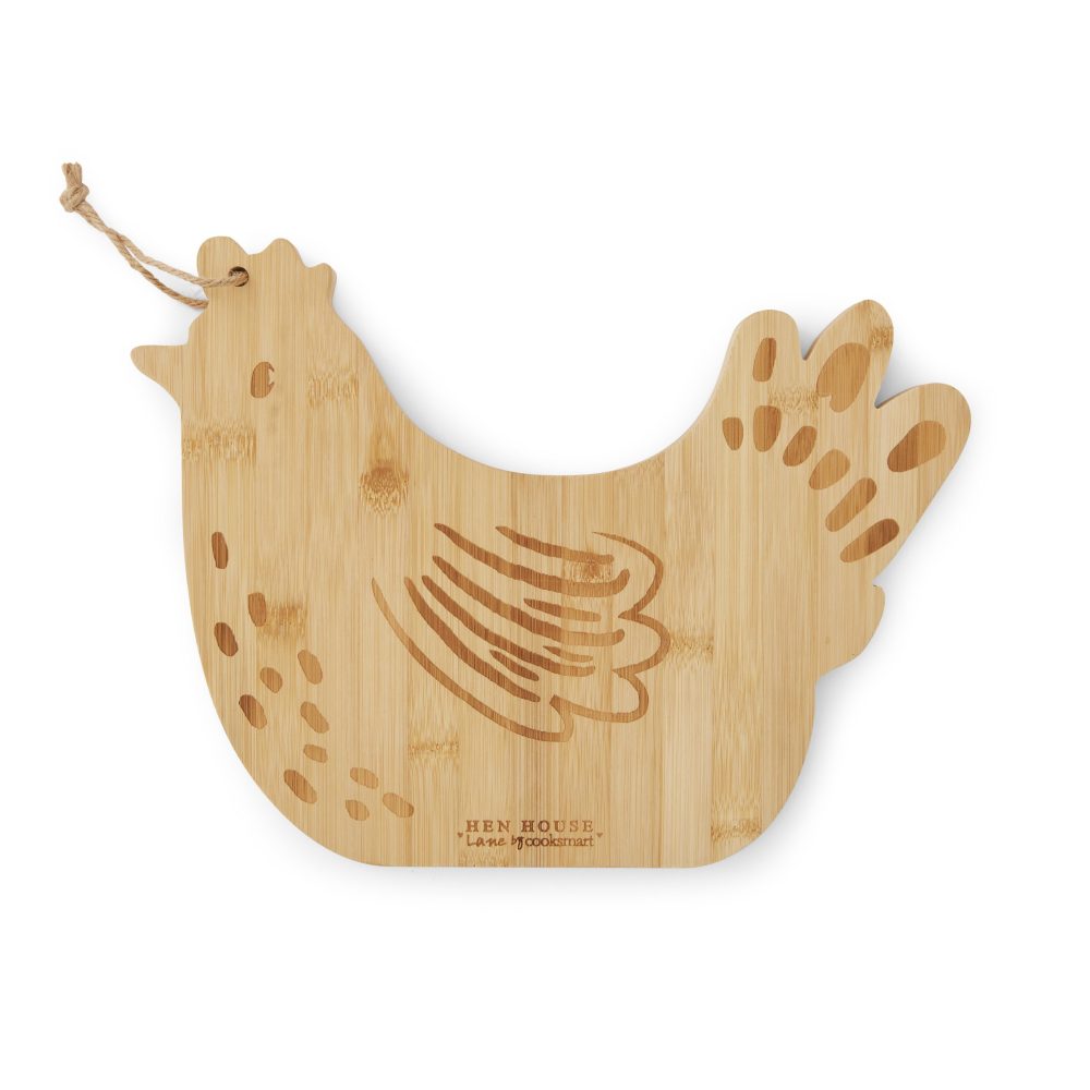 Cooksmart Hen House Lane Bamboo Hen Board