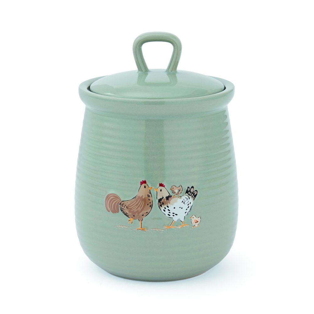 Cooksmart Hen House Lane Canister, Happy Family