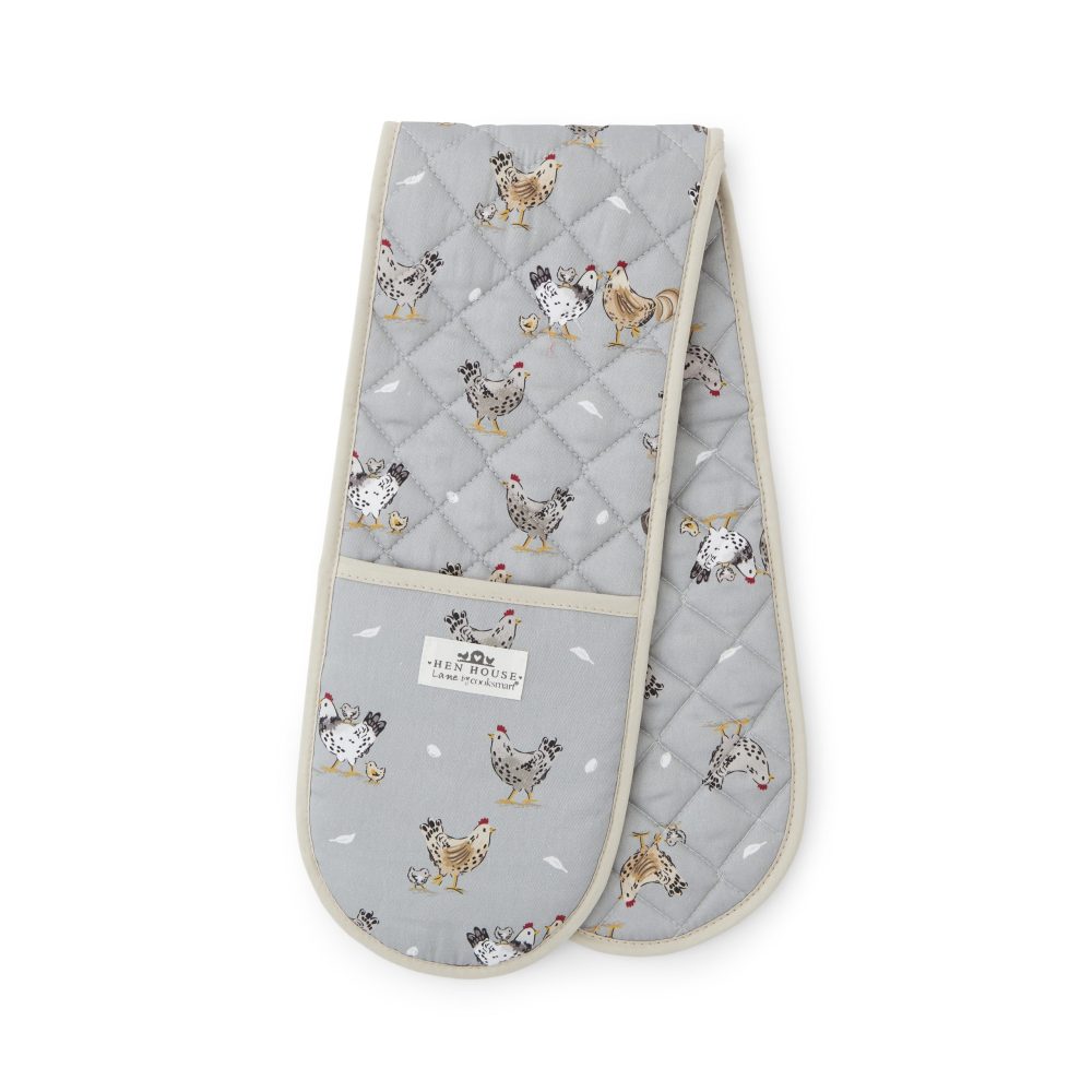 Cooksmart Hen House Lane Double Oven Glove