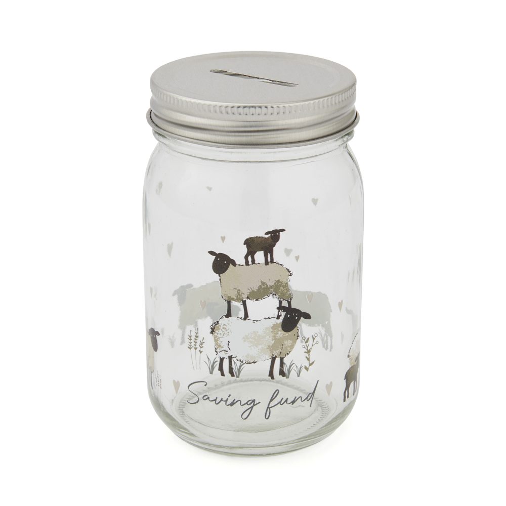 Cooksmart Highland Sheep Money Jar