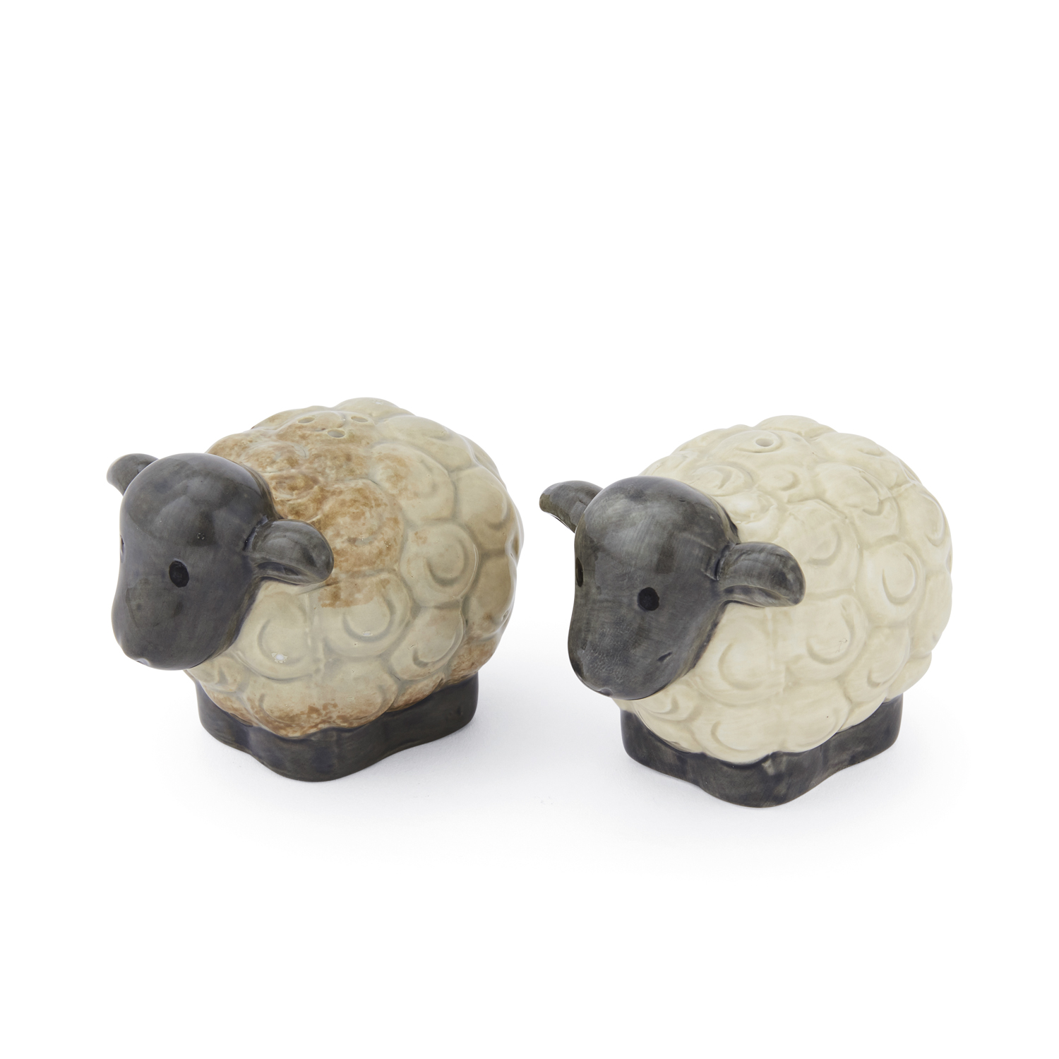 Cooksmart Highland Sheep Salt & Pepper Shaker Set 2729 1 Cooksmart Highland Sheep Salt & Pepper Shaker Set