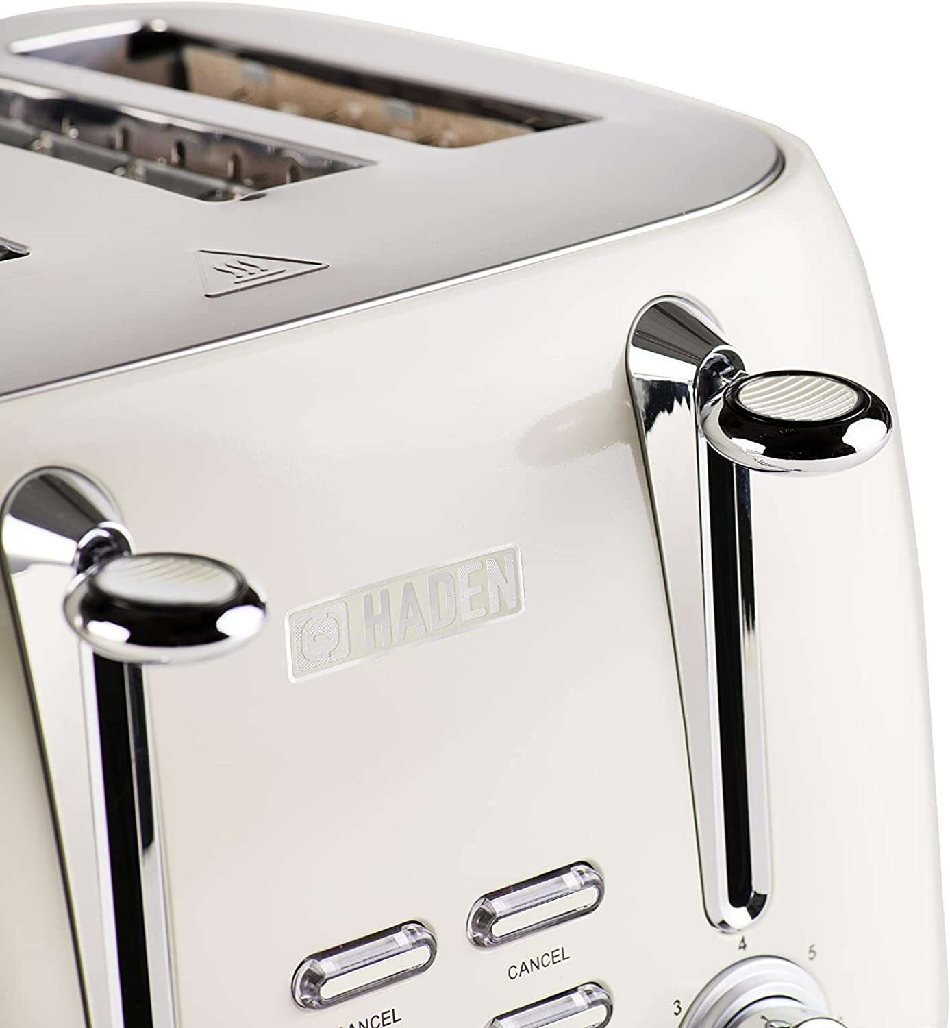 HADEN Brighton Cornish Cream 4 Slice Toaster 4 Haden Brighton 4 Slice Toaster, Cornish Cream