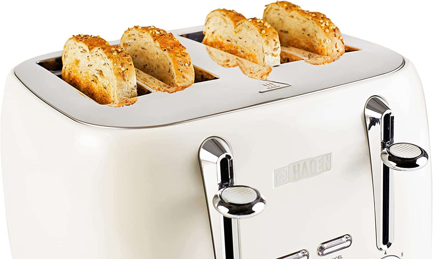HADEN Brighton Cornish Cream 4 Slice Toaster 5 Haden Brighton 4 Slice Toaster, Cornish Cream