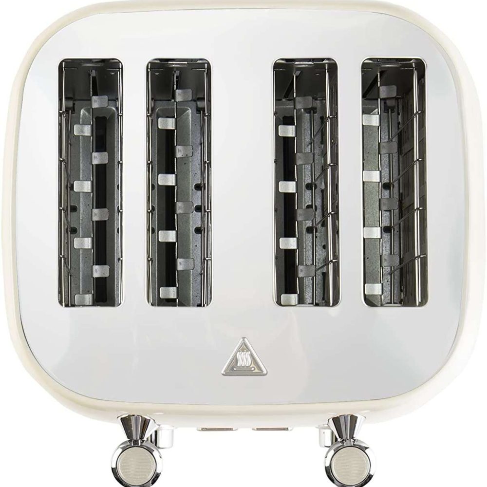 Haden Brighton 4 Slice Toaster, Cornish Cream