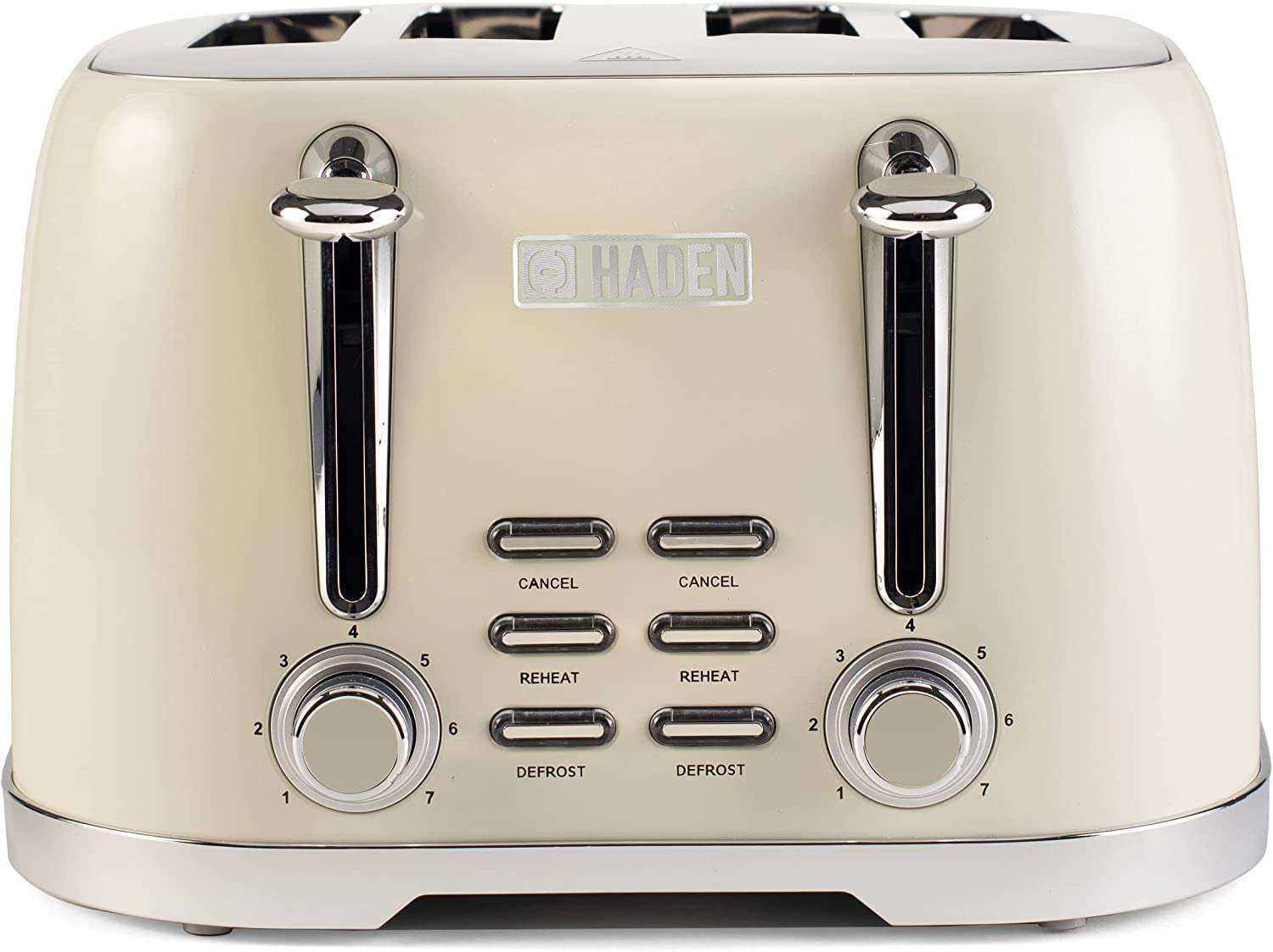 HADEN Brighton Cornish Cream 4 Slice Toaster 7 Haden Brighton 4 Slice Toaster, Cornish Cream
