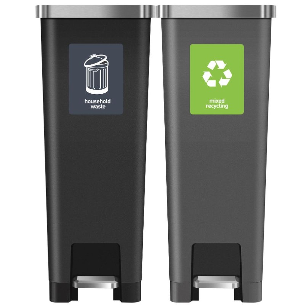 Hana Recycler 45L Black_82280126_7 EKO Hana Recycler 45L, Black