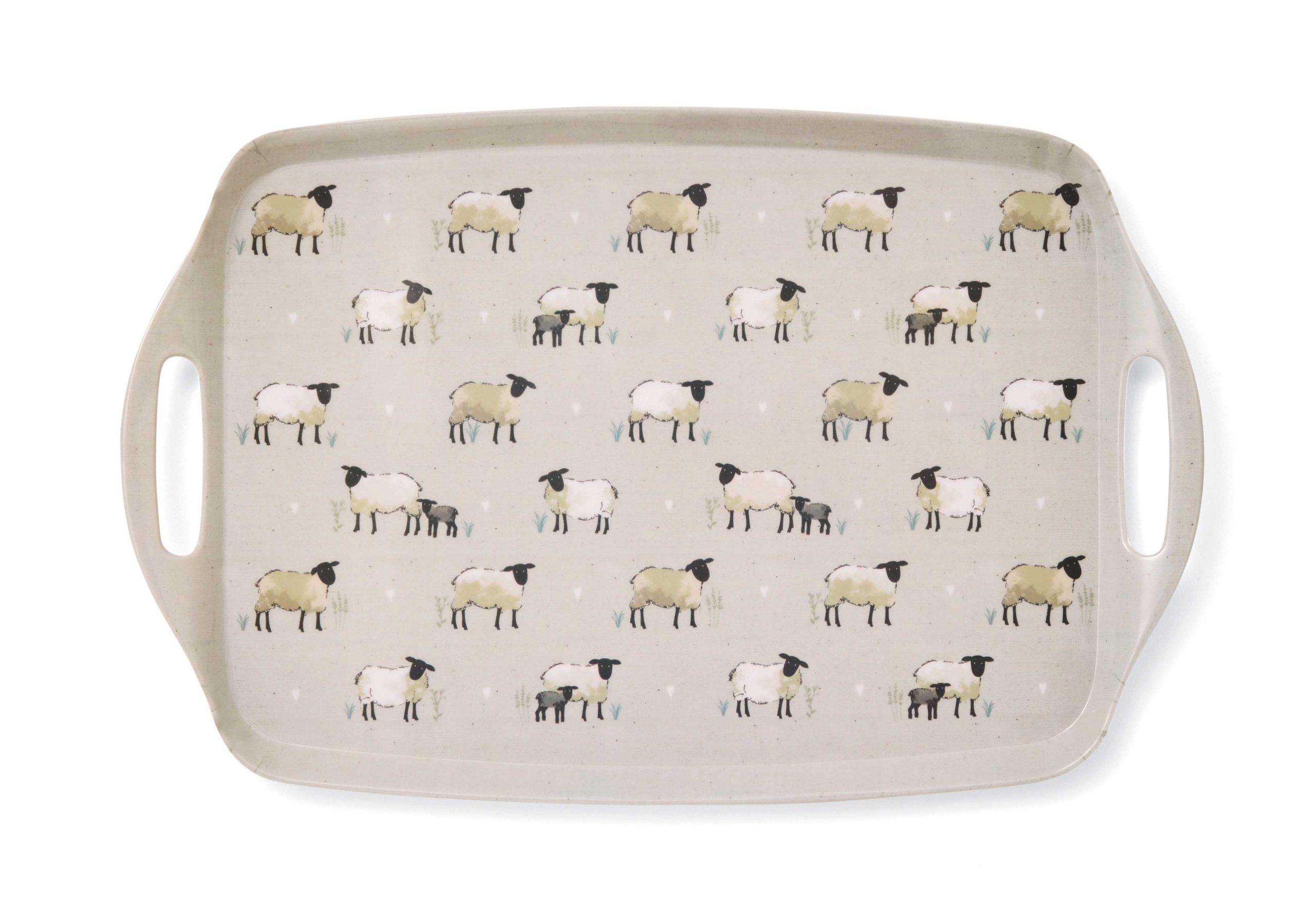 Cooksmart Highland Sheep Large Tray 2604 1 Cooksmart Highland Sheep Large Tray