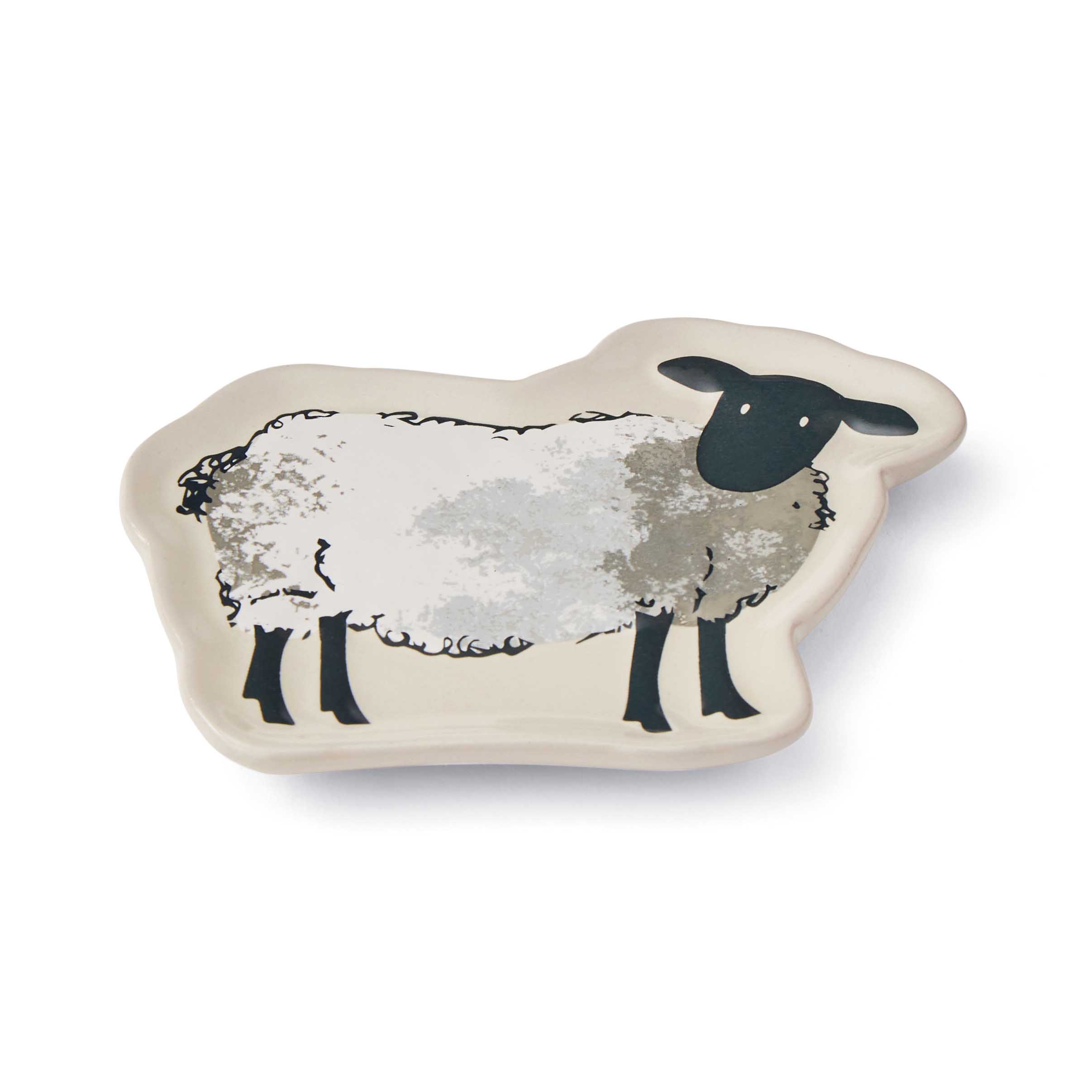 Cooksmart Highland Sheep Tea Bag Shaped Tidy 2614 1 Cooksmart Highland Sheep Tea Bag Shaped Tidy