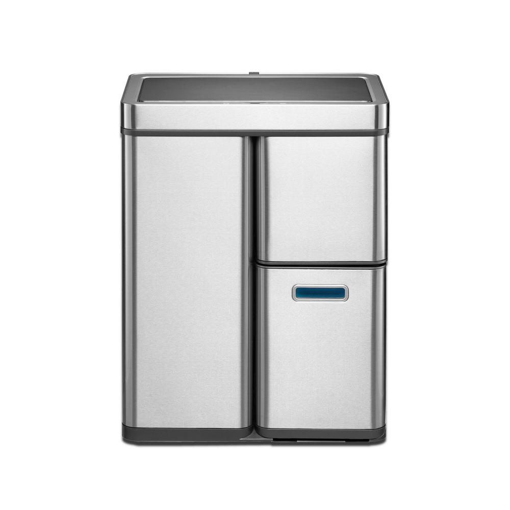 EKO Mirage Plus Recycling Sensor Bin 30L+15L+15L, Stainless Steel