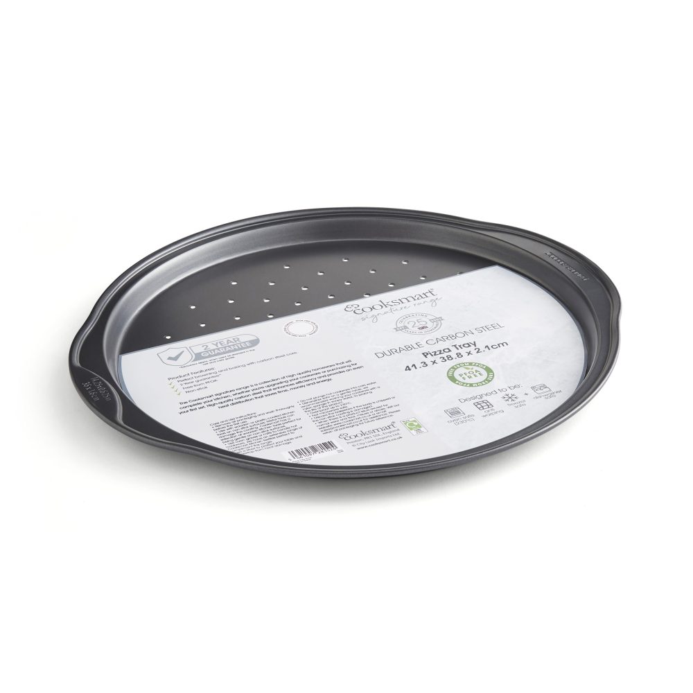 Cooksmart Pizza Tray 41cm, Grey