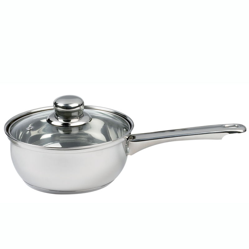 Sabichi Essential Saucepan with Glass Lid 20cm