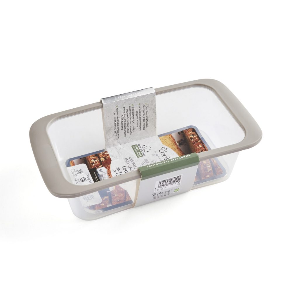 Cooksmart Smart Flex Loaf Tin, Grey