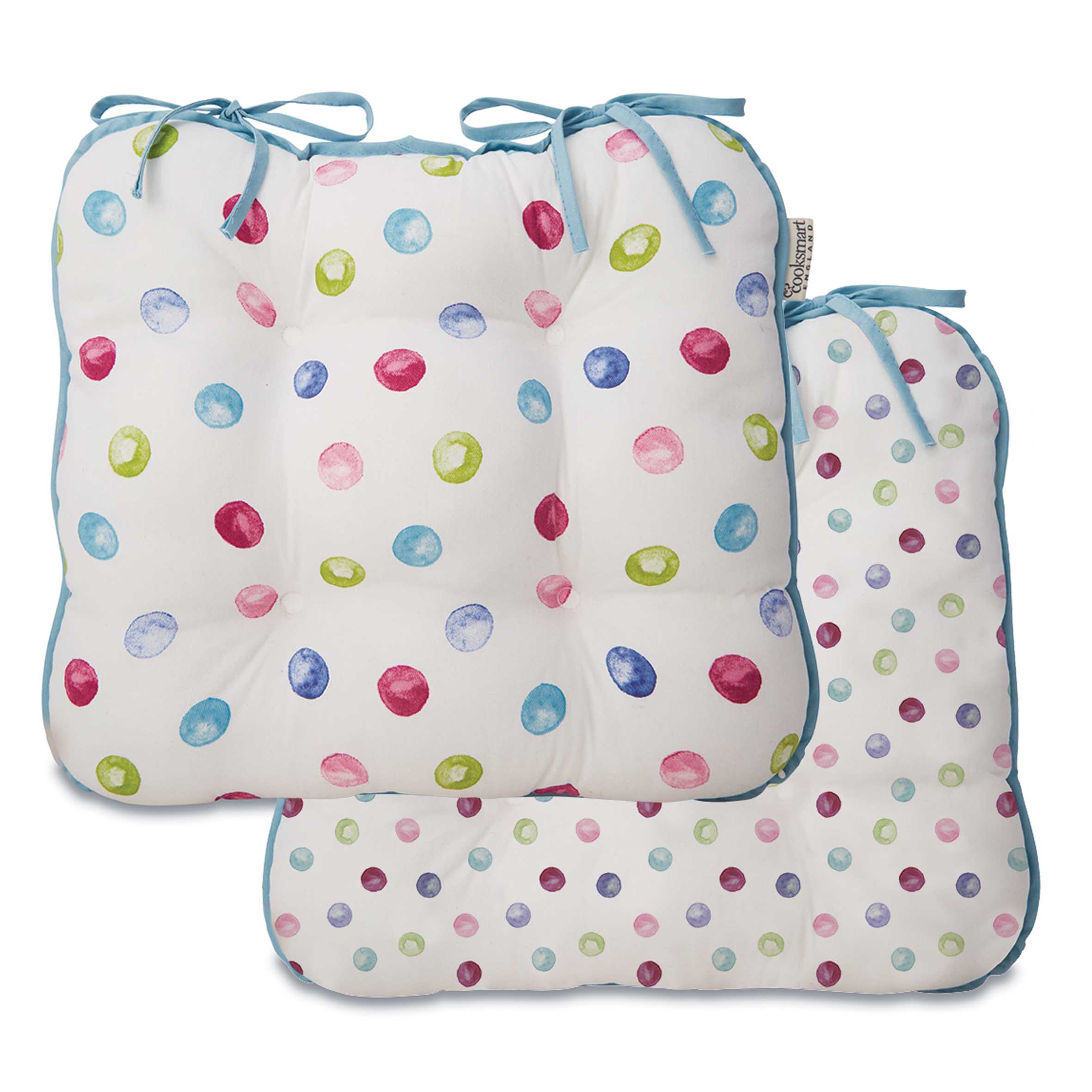 Cooksmart Spotty Dotty Seat Pad 1314 1 Cooksmart Spotty Dotty Seat Pad
