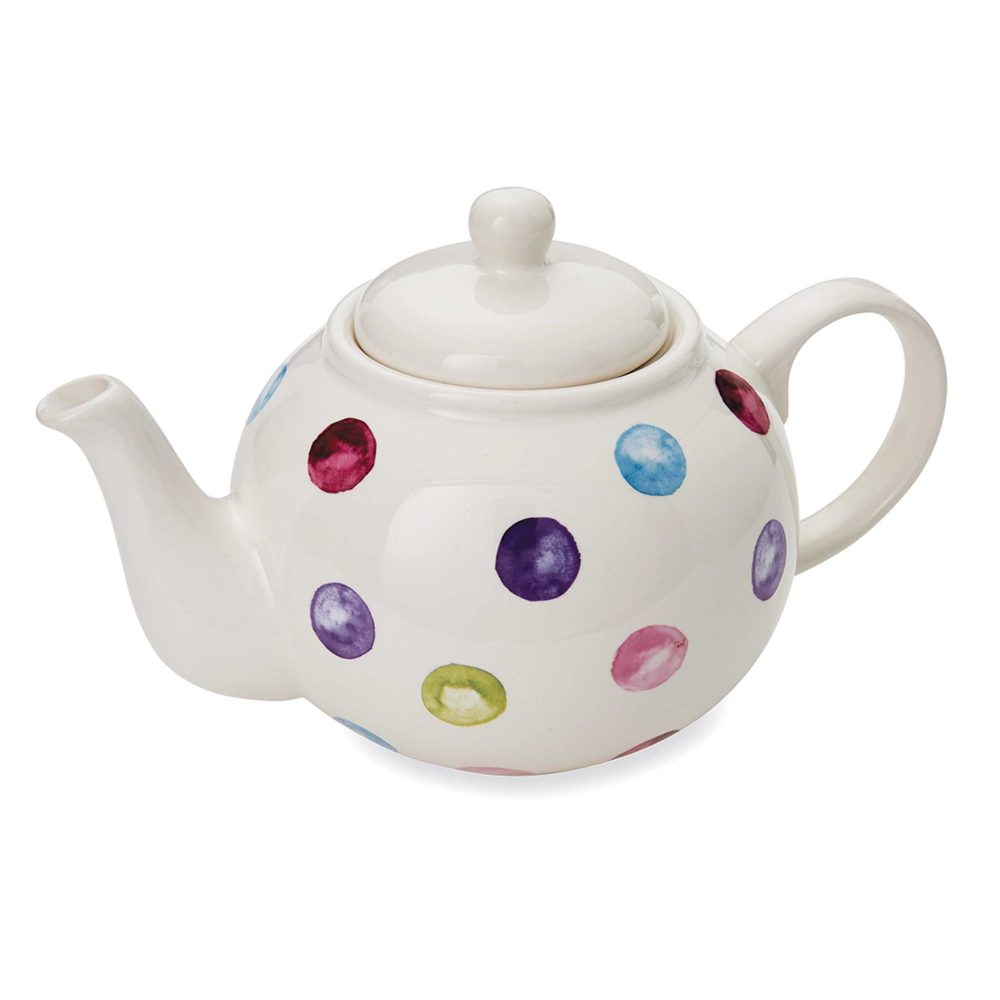Cooksmart Spotty Dotty Tea Pot