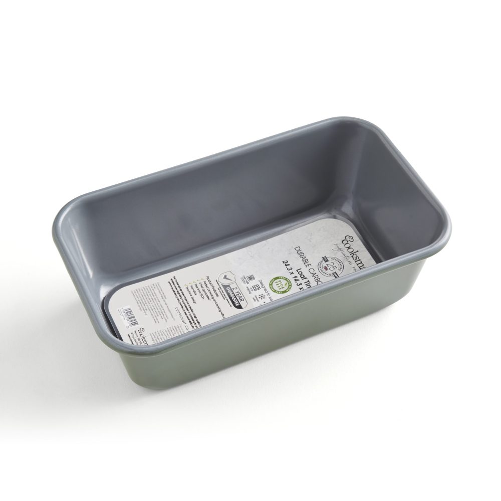 Cooksmart Two Tone Loaf Tin 24cm, Green