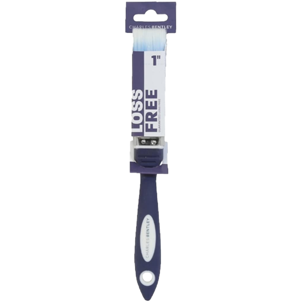Charles Bentley Soft Grip Loss Free Paint Brush 1 Inch