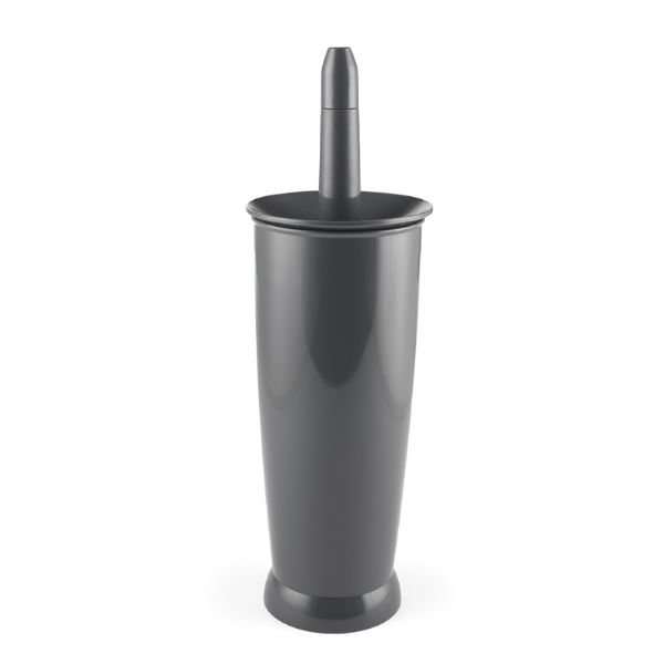 Addis Closed Toilet Brush, Charcoal