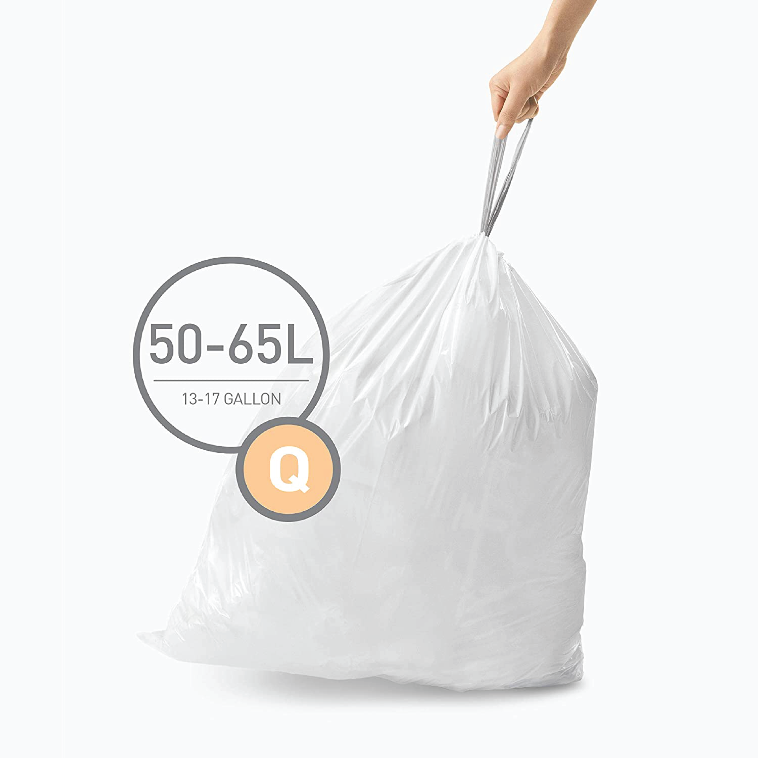Custom Fit Liners Bulk - Code Q - 60 Pack (3 x 20) 2 Custom Fit Liners Bulk - Code Q - 60 Pack (3 x 20)