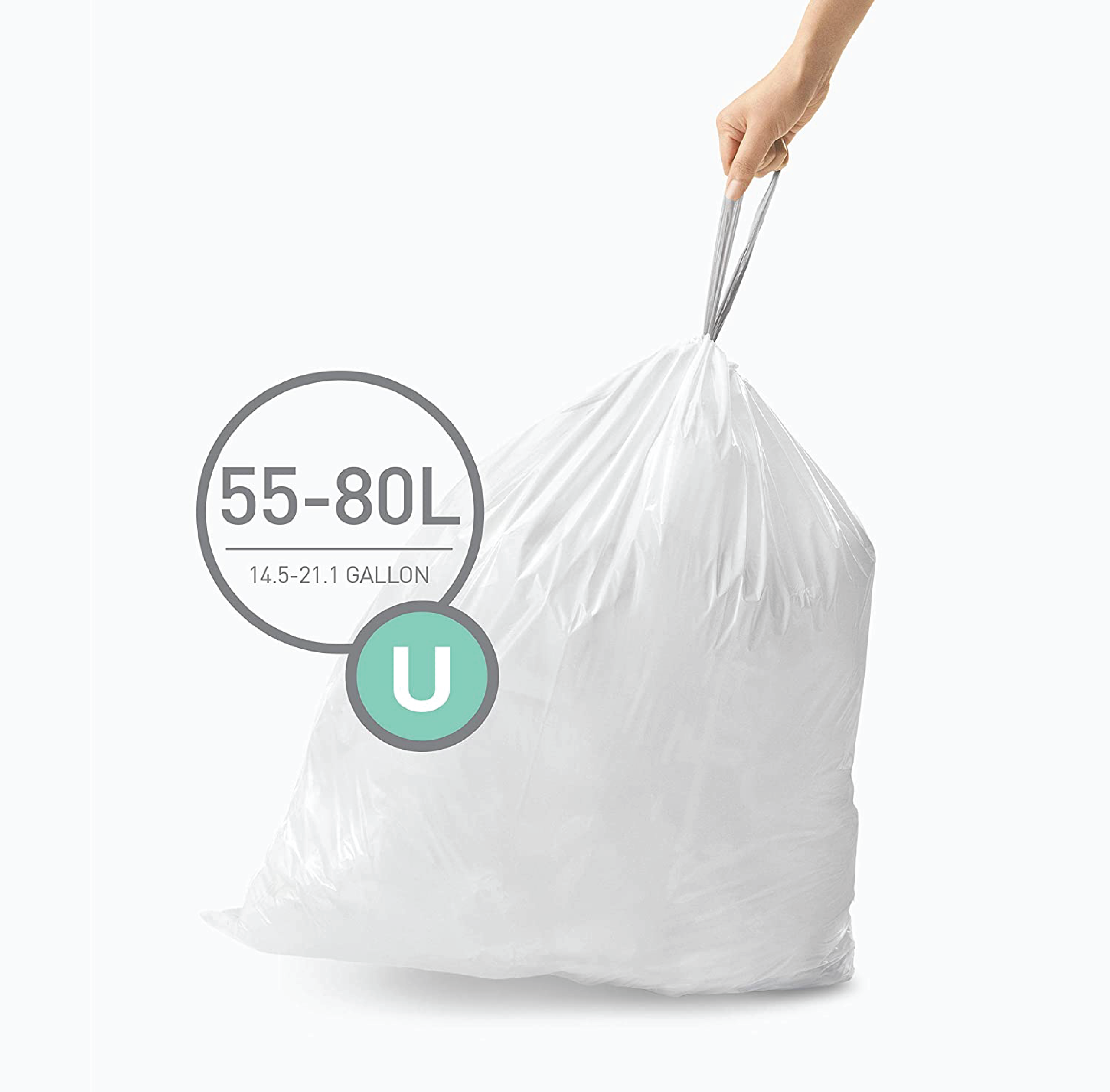Custom Fit Liners Bulk - Code U - 60 Pack (3 x 20) 2 Custom Fit Liners Bulk - Code U - 60 Pack (3 x 20)