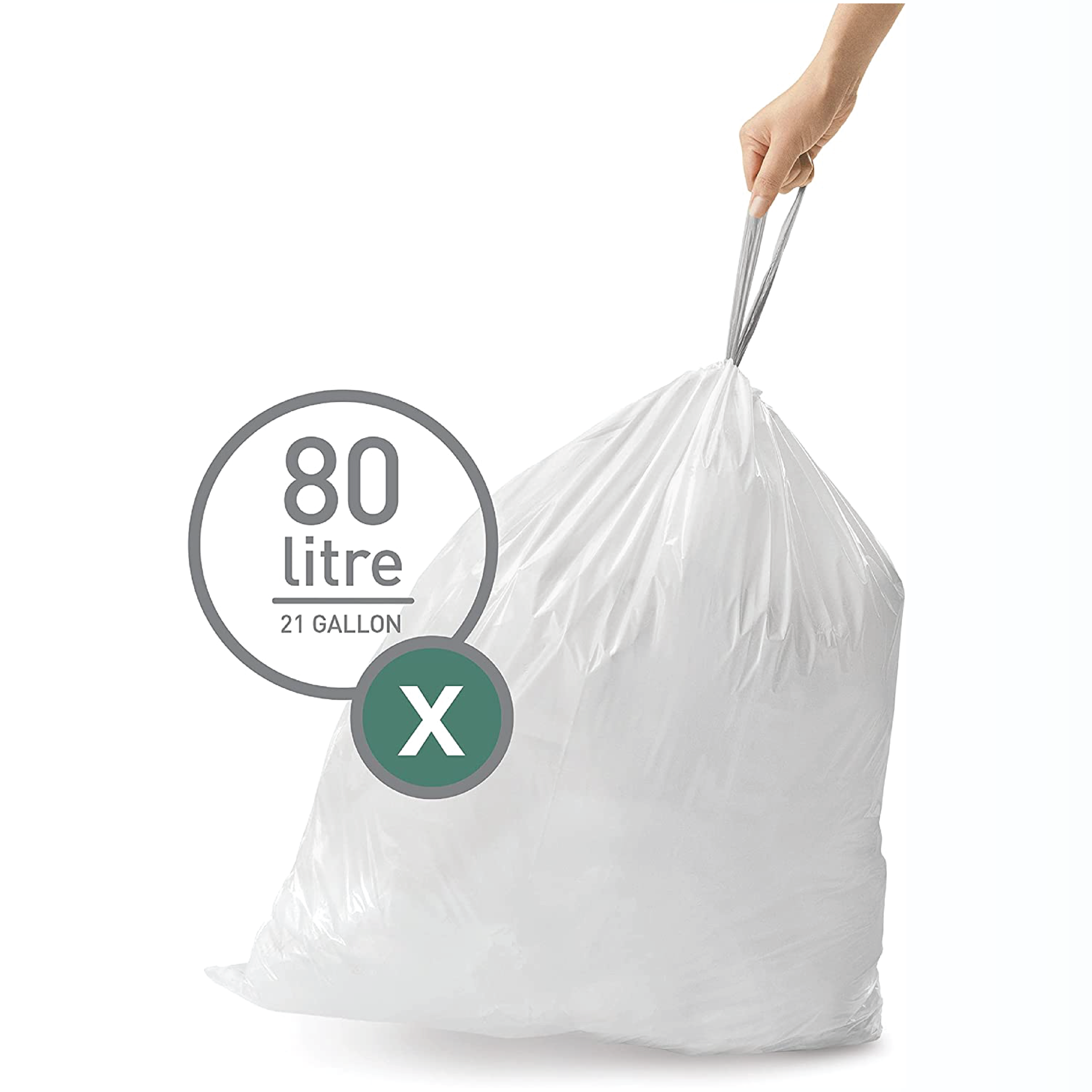 Custom Fit Liners Bulk - Code V CLEAR - 60 Pack (3 x 20)
