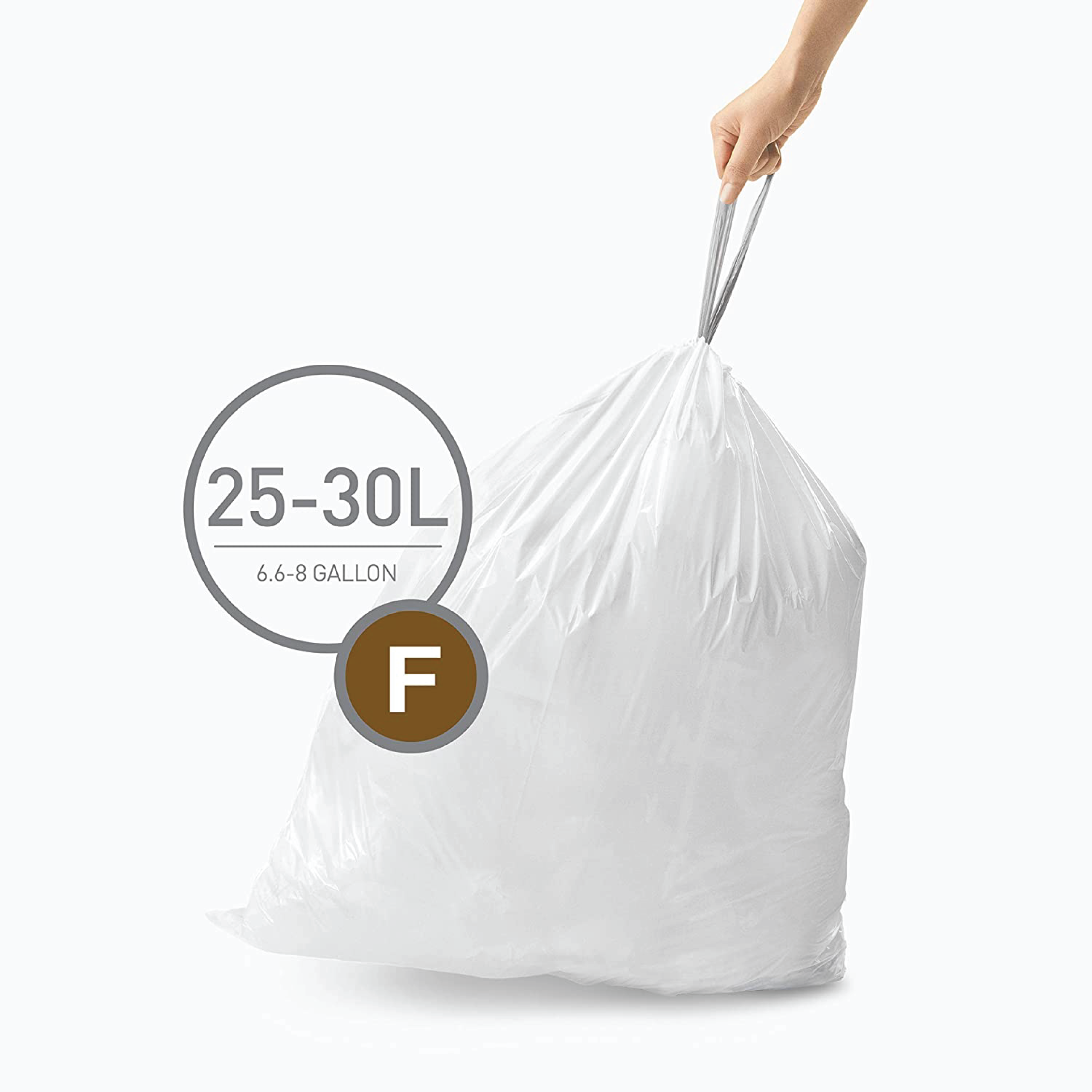Custom Fit Liners Code F - 60 Pack (3 x 20) 2 Custom Fit Liners Code F - 60 Pack (3 x 20)