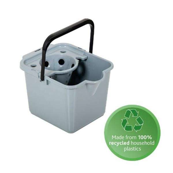 Addis Eco Range Mop Pail and Wringer, Grey