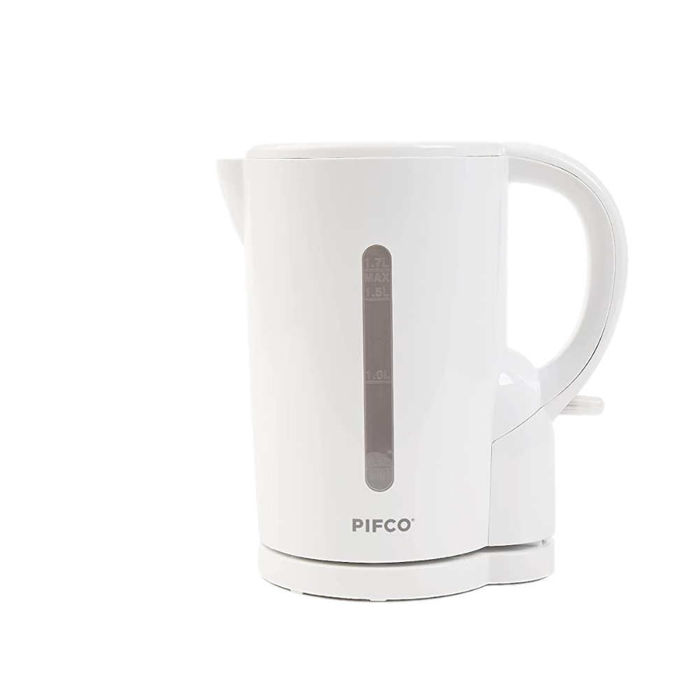 Pifco Essentials 1.7L Cordless Kettle, White
