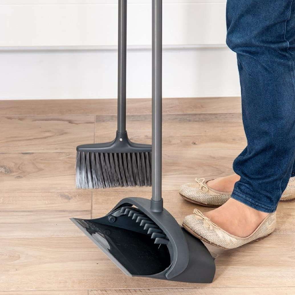 Addis Folding Long Handle Dustpan