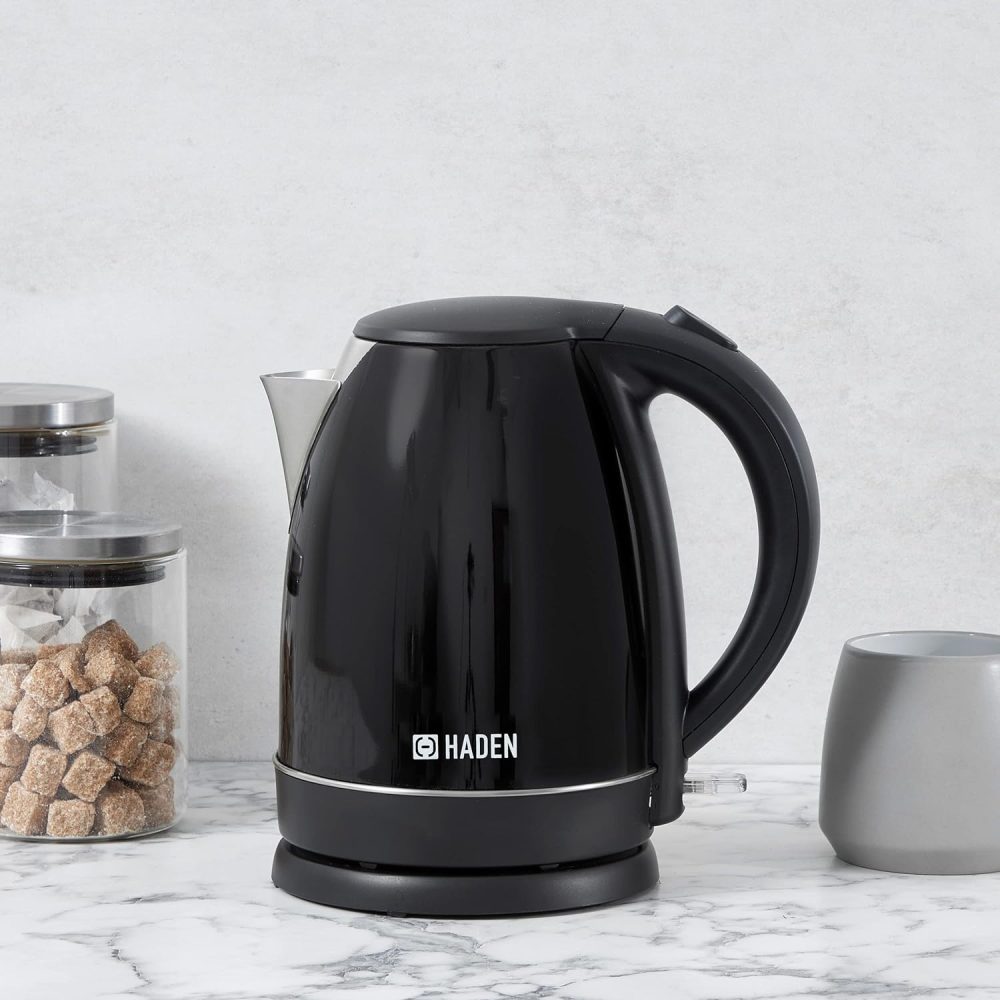 Haden Iver 1.7L Cordless Kettle, Black