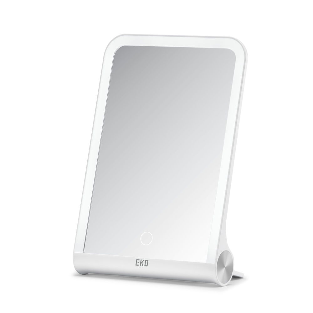 EKO iMira Foldable Lighted Mirror, White