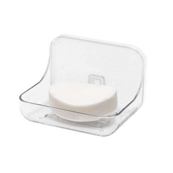 Addis Invisifix Soap Dish, Clear