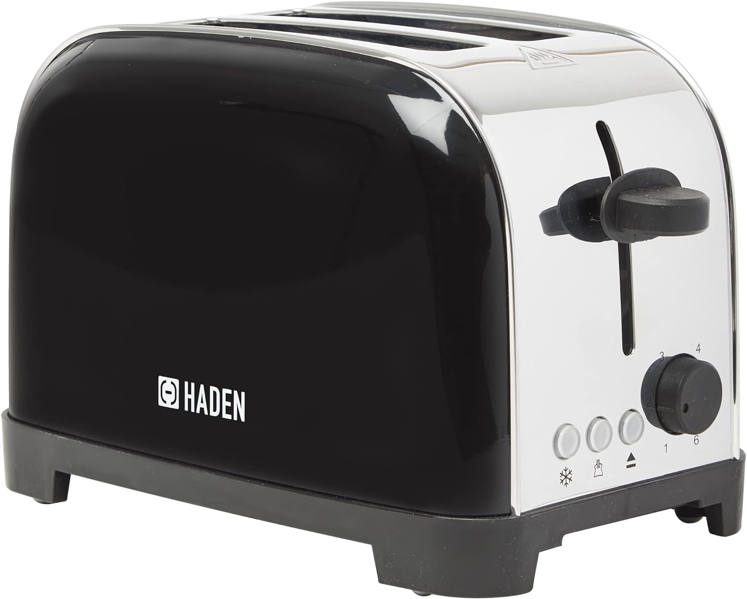 HADEN IVER Black 2 slice toaster 1 Haden Iver 2 Slice Toaster, Black